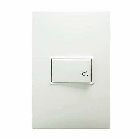 SIMON 23150-90 Pulsador unipolar de campana, 16A, 127V u x cja: 1