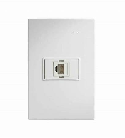 SIMON 23480-90 Toma telefonica RJ11 u x cja: 1