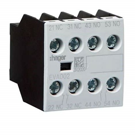 HAGER EWA002 CONTACTO AUXILIAR 2A (2NO)