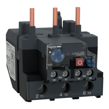 SCHNEIDER ELECTRIC LR2D3563 Reles termicos Diferenciales ajustables Tesys LRD, 3P ITH: 63 a