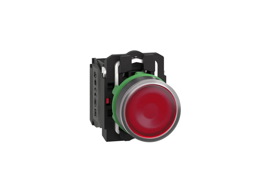 SCHNEIDER ELECTRIC XB5AW34B5 Pulsador plastico Luminoso por impulso LED integrado, (GAMA H